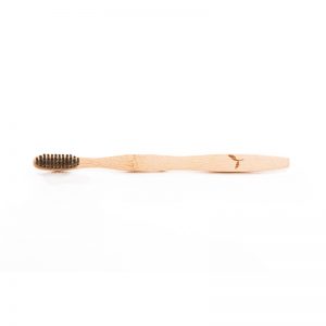 Bambuhammasharja aikuisille SOFT - Musta