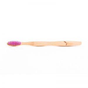 Bambuhammasharja aikuisille SOFT - Violetti