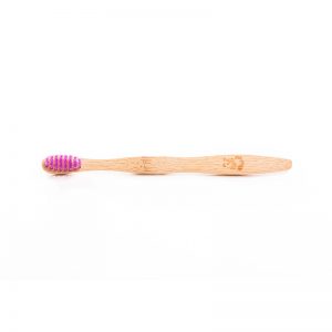 Bambuhammasharja lapsille SOFT - Violetti