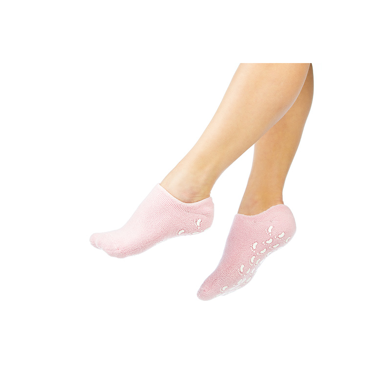 Hoitavat ja kostettavat Geelisukat, koko 35-39 - Vaaleanpunainen