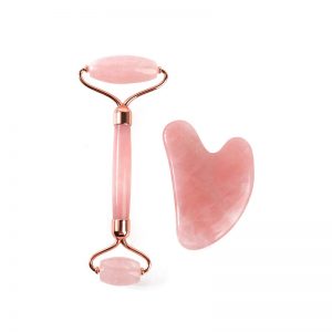 Gua Sha Kasvorulla ja Hierontakivi